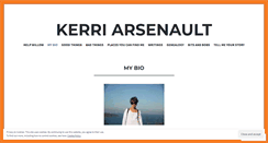Desktop Screenshot of kerri-arsenault.com
